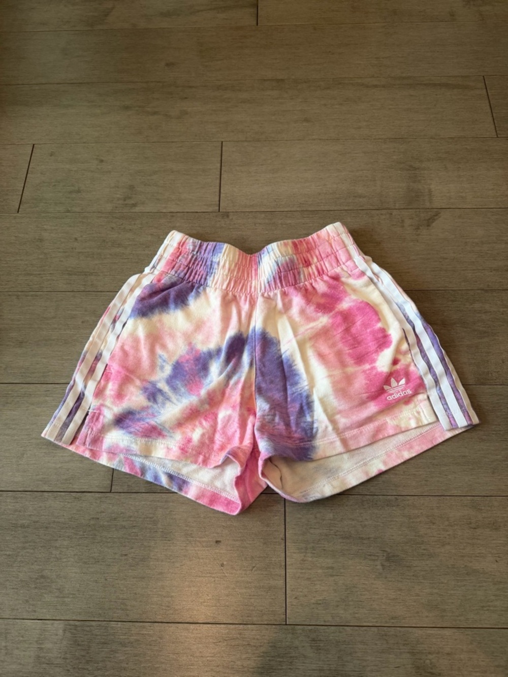 Adidas Tie-Dye Athletic Shorts- High Rise